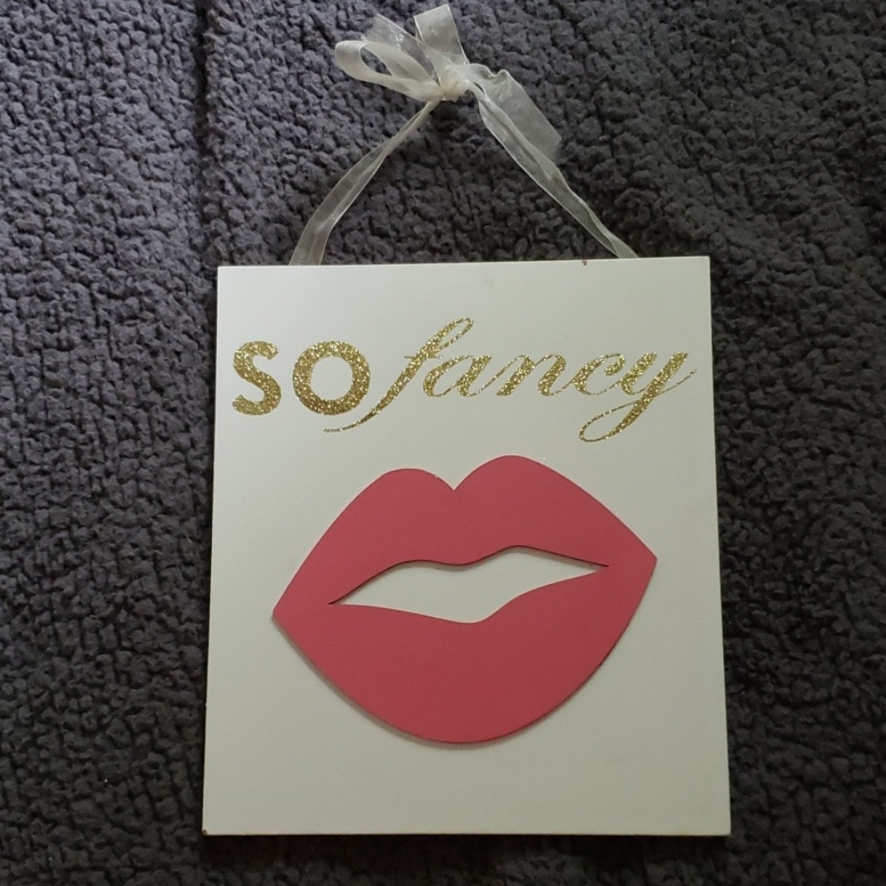 'So Fancy' Wall art